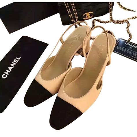 chaussures slingback chanel